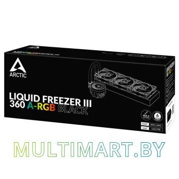 Кулер Arctic Liquid Freezer III360 A-RGB Black (ACFRE00144A) картинка 17